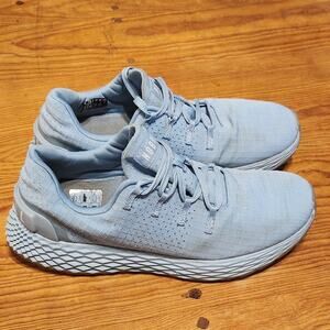 NoBull Ripstop Runner Women Light Blue Running Shoes Cross Fit GYM WORKOUT Sz 7
